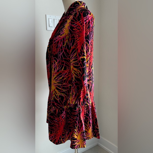 Kate Spade Black and Pink Floral Dress - Picture 5 of 11